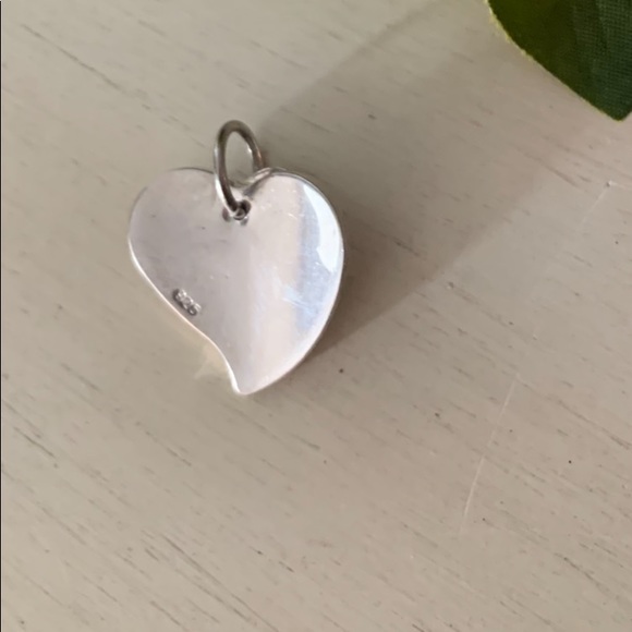 .925 Sterling Silver Double Heart ๐ Pendant - Picture 3 of 9